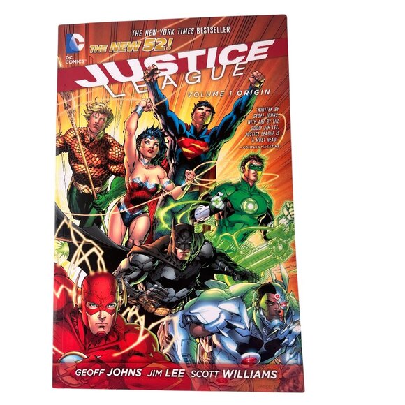 Justice League Volume 1 Origin Comic Part of the New 52! - Picture 1 of 7